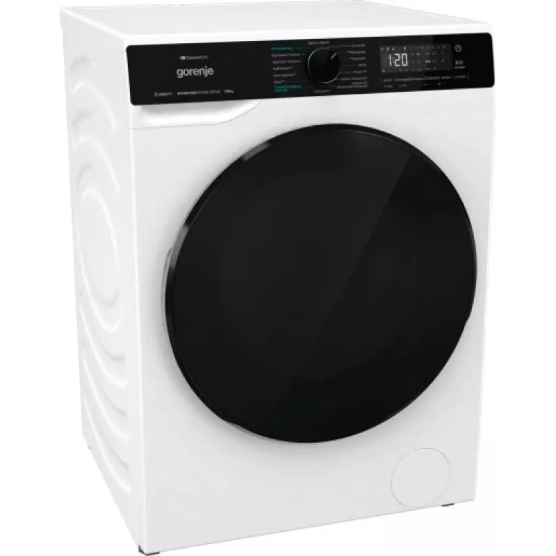 Gorenje WD2PA854ADW/AT veļas mazgājamā mašīna ar žāvētāju Brīvi stāvoša Priekšējā ielāde Balta D