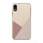 Viedtālruņa maciņš vīrietis un koks iPhone XR — tulipju melns, aizsargājošs ciets apvalks
