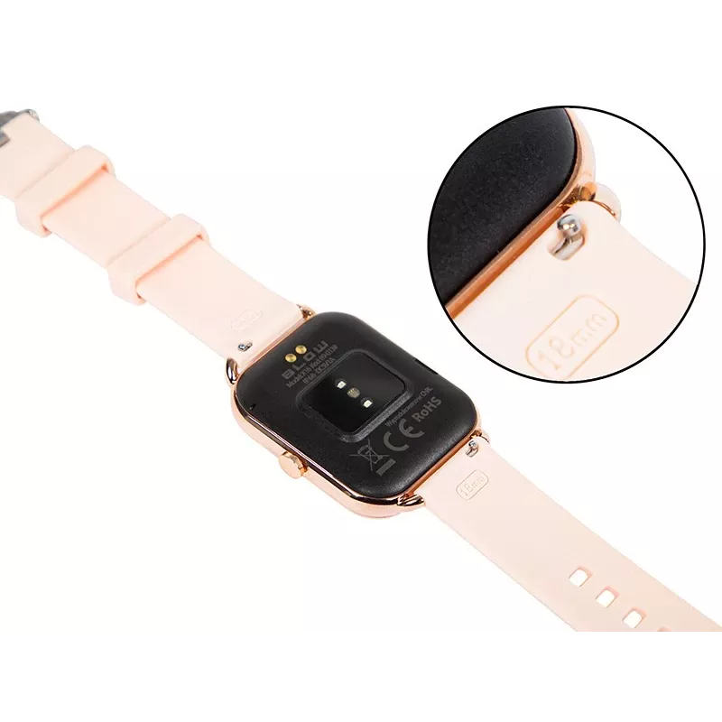 Smartwatch X16 Bluetooth rozā