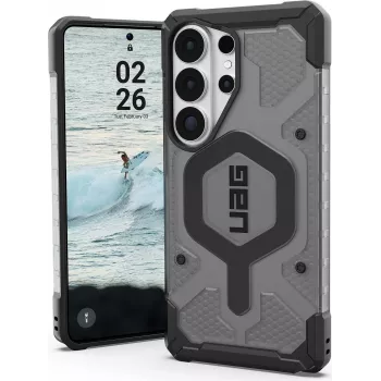 UAG Urban Armor Gear Pathfinder Case with Magnet Module | Samsung Galaxy S26 Ultra | ash (pelēka transparent)/Melns | 214526113140 (214526113140)