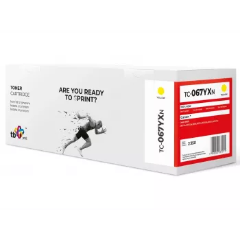 Toner Canon MF650 TC-067YXN YE 100% jauns CRG067H 1000 lapaspuses dzeltens