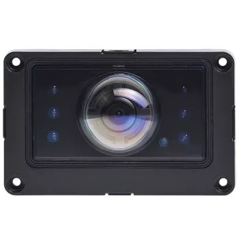 Busch-Jaeger kameru modulis 83501-101 (melns), izmēri 98×33×62 mm