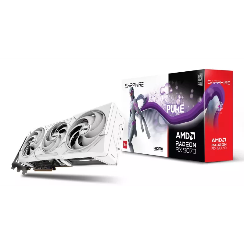 SAPPHIRE Radeon RX 9070 16GB GDDR6 grafikas karte