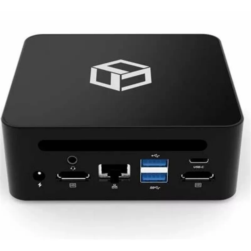 Mini PC Qoobe AP12450 i5-12450H/16GB/SSD 1TB/Win 11 Pro Melns