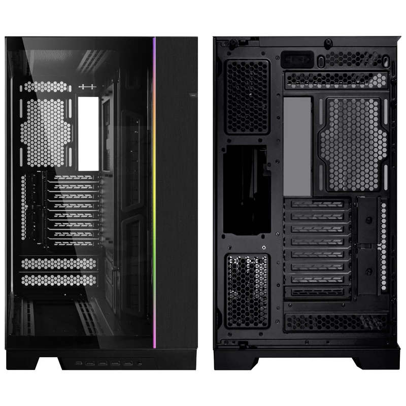 Lian Li O11 Dynamic EVO XL Tower korpuss, melns