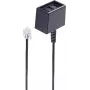telefona kabelis ShiverPeaks BS71280-6 0.15 m melns