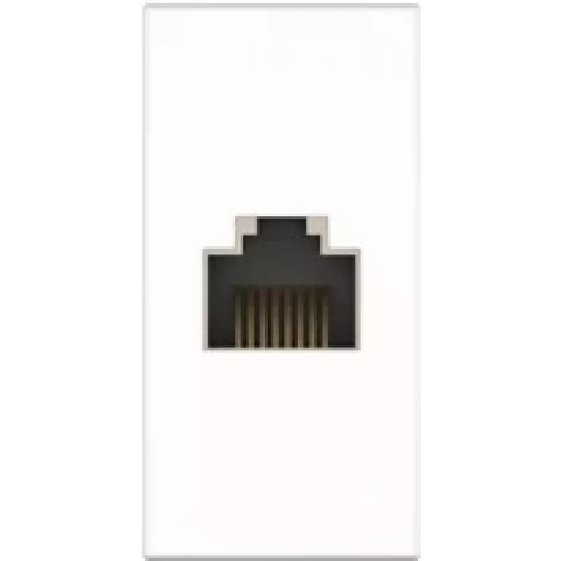Kindermann 7464000927. Buchsen-Typ: RJ-45, Module Menge (max): 1 Modul(e). Produktfarbe: Weiß, Material: Kunststoff. Tiefe (min): 4,7 cm (7464000927)