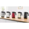 Elektriskā tējkanna Bosch TWK7L464 — 1,7 L tilpums, 2400 W, sarkana, plastmasas korpuss