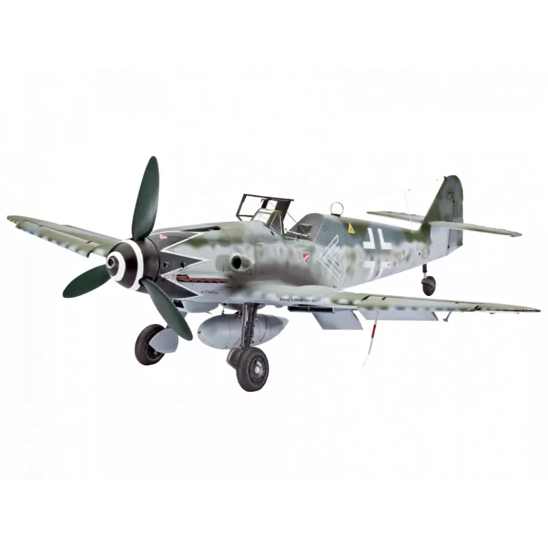 Plastmasas lidmašīnas modelis REVELL Messerschmitt Bf109G-10 Erla mērogā 1:32