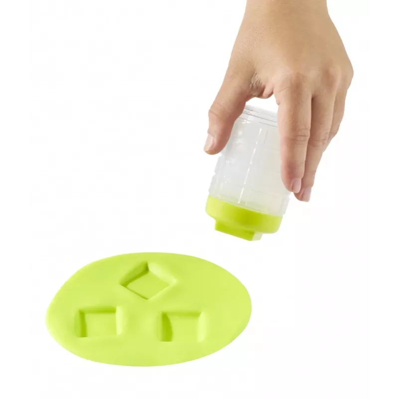 Plastmasas masa Wonder Factory Never Dry Dough, Laima zaļa, Rozā