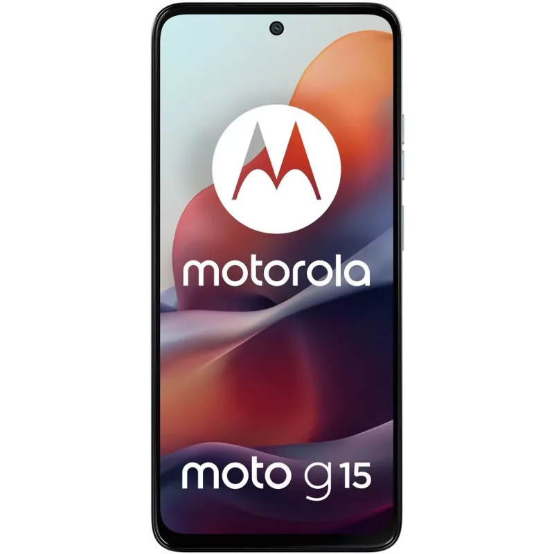 Motorola Moto g15 17,1 cm (6,72 collas) Dual SIM Android 15 4G 8 GB 128 GB 5200 mAh zils