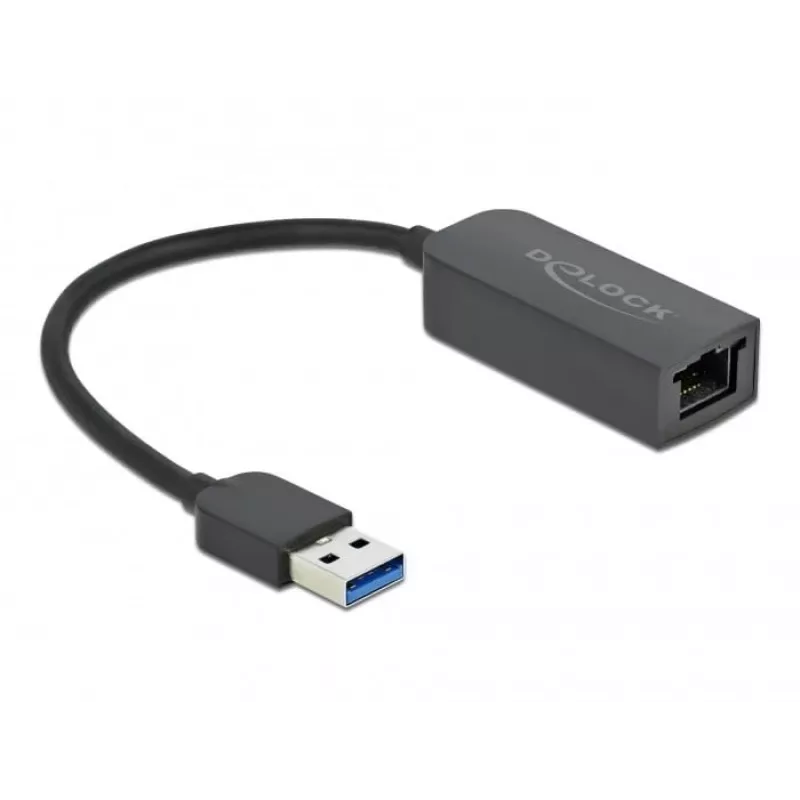 Adapteris USB Type-A spraudnis uz 2,5 Gigabit LAN DeLOCK 66646