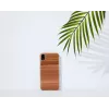 Viedtālruņa maciņš MAN & WOOD iPhone XR, kapučīno baltā krāsā