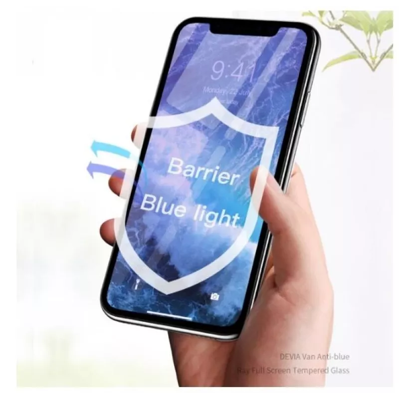 Ekrāna aizsargstikls Devia Van Anti-blue Ray priekš iPhone 11 Pro Max