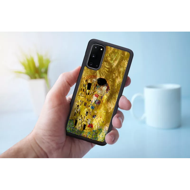 Aizsargmaciņš iKins viedtālrunim Samsung Galaxy S20, melns, plāns TPU vāciņš
