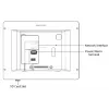 Video domofons Hikvision DS-KH6320-TE1, 7 collu kapacitatīvs skārienekrāns, PoE, 1024×600, MicroSD līdz 32GB, Ethernet, Linux