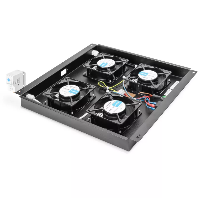 Dzesēšanas bloks Digitus DN-19 FAN-4-B-N