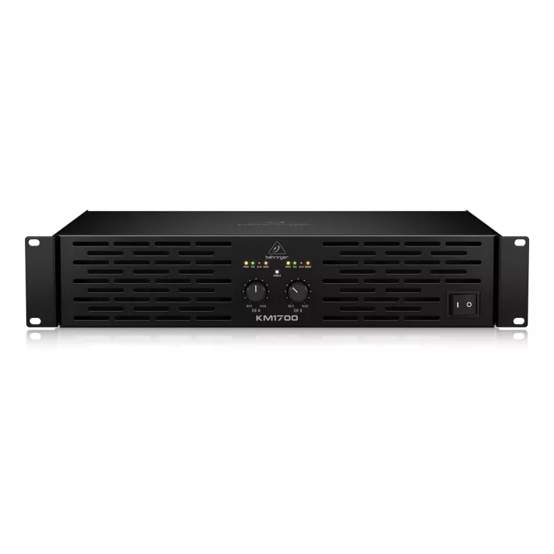 Behringer KM1700 audio pastiprinātājs Izrādēm/skatuvei Melns