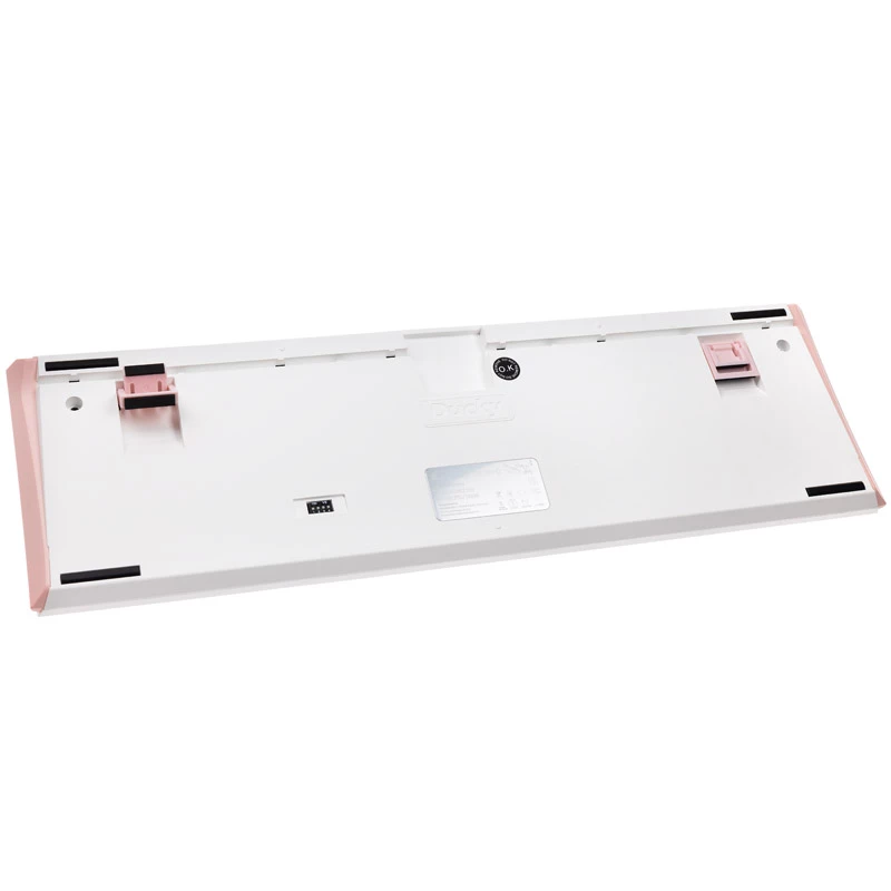 Ducky One 3 Gossamer Pink tastatūra Gaming USB US English Rozā, Balta