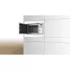 Iebūvējamā solo mikroviļņu krāsns Bosch BFL523MW3, 800 W, 20 L, balta, skārienvadība un rotācijas vadība