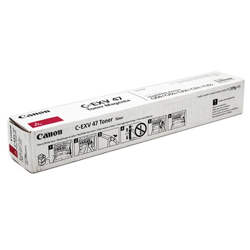 Canon C-EXV 47 tonera kārtridžs 1 gab. Oriģināls Purpursarkans