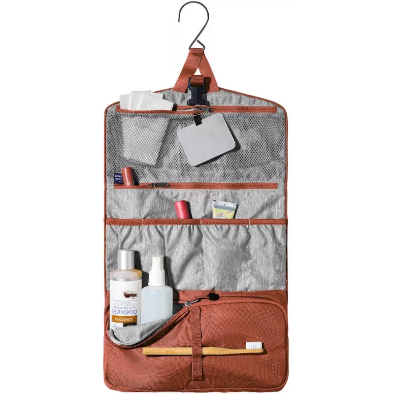 Higiēnas piederumu somiņa DEUTER Wash Bag II caspia — ceļojumu tualetes piederumu organizators