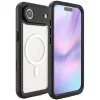Cover 4smarts iPhone 17 Air 16.8 cm melna caurspīdīga