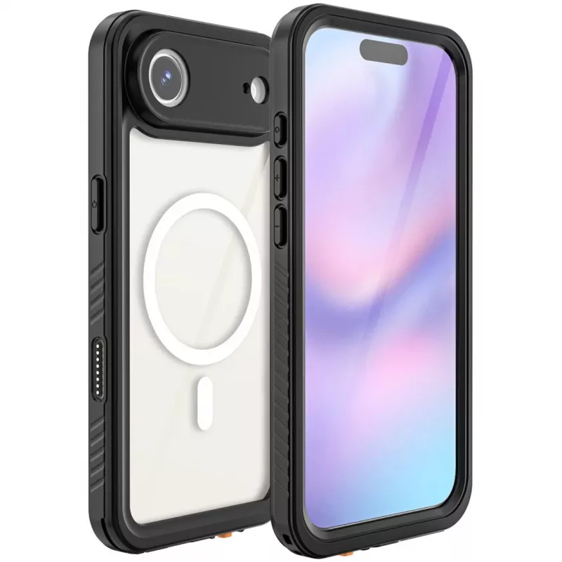 Cover 4smarts iPhone 17 Air 16.8 cm melna caurspīdīga