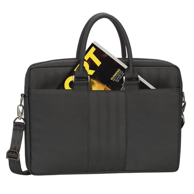 Portfelis Rivacase 8135 39.6 cm (15.6 collas) Melns