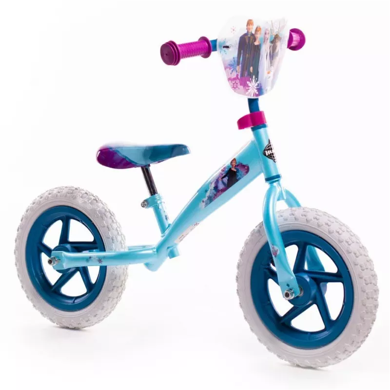 Bērnu velosipēds HUFFY 12 collu Frozen modelis 27611W — 12 collu riteņi, viena ātruma, kājas bremze