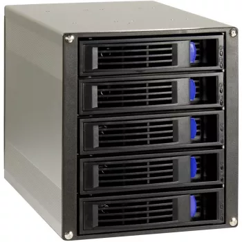 HDD korpuss Inter-Tech ST-5255 melns 2,5/3,5 collas