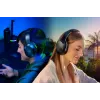 Razer Barracuda Pro austiņas ar vadu un bezvadu, galvas saite, spēlēm, USB Type-C, Bluetooth, melnas