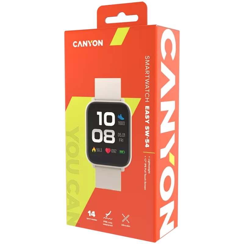 Viedpulkstenis Canyon EASY SW-54 balts
