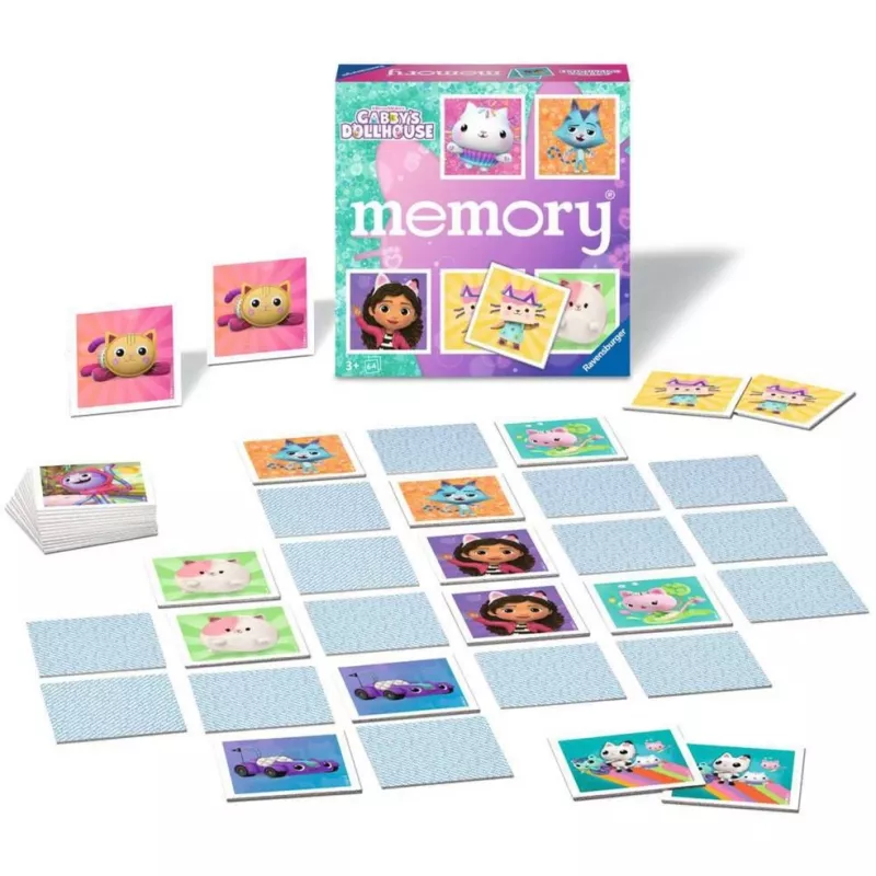 memory - Gabby's Dollhouse, Atmiņas spēle