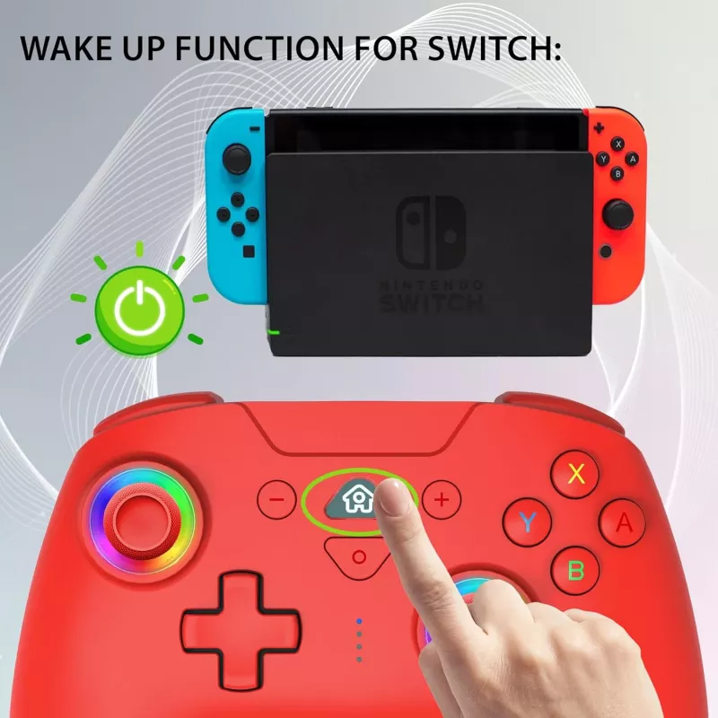 Subsonic bezvadu LED kontrolieris sarkans Switch