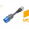 drošības adapteris JUICE CONNECTOR, CEE32 / 230V, vienfāzes (zils, paredzēts JUICE BOOSTER 2)