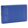 Ārējais akumulators RealPower PB-5000 MAG 5000 mAh ar MagSafe saderīgu bezvadu uzlādi, USB-C, 20 W izejas jauda, zils