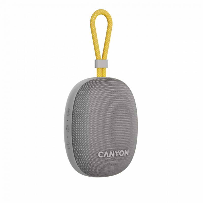 Canyon OnMove 12 - portatīvais Bluetooth v5.3 skaļrunis - 5W - TWS - IPX7 - 12 stundas - USB-C uzlāde