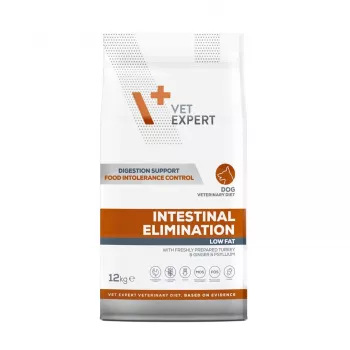 VET EXPERT Veterinary Diet Intestinal Elimination Dog – sausā suņu barība – 12 kg