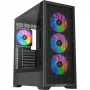 PC case Silentware Core 100 A-RGB Melns — model CORE100Melns, A-RGB lighting, mid-tower form factor