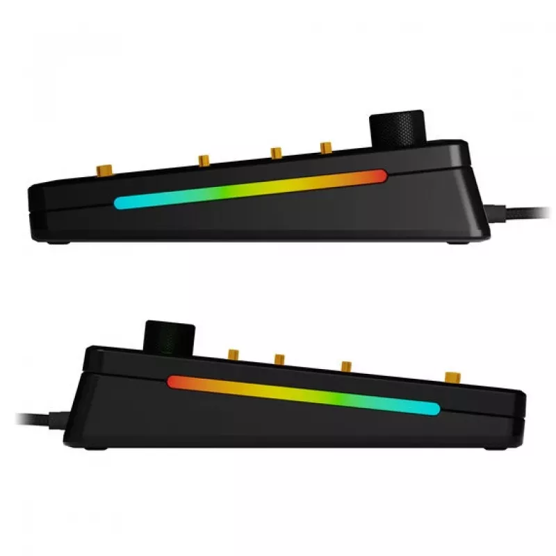 Mehāniskā tastatūra GLORIOUS GMMK 3 PRO Barebones 75% formas faktors USB RGB LED melna