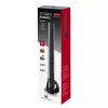 Iekštelpu TV antena MACLEAN MCTV-930 — DVB-T, VHF 87.5–230 MHz, UHF 470–790 MHz, VHF 26 dB / UHF 28 dB, 75 Ω, melna
