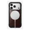 Mobilā tālruņa maciņš Nomad Rugged Leather vāciņš iPhone 17 Pro, 6,3 collas (16 cm), brūns, āda/TPU/alumīnijs