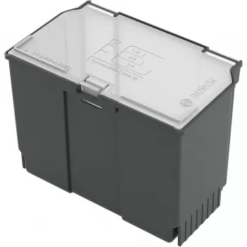 Storage box Bosch SystemBox rectangular polypropylene 176×105×133 mm Melns/pelēka