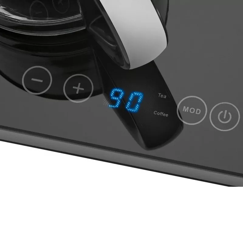 ProfiCook PC-TKS 1056 elektriskā tējkanna 1.7 L Melna, nerūsējošais tērauds, Caurspīdīga