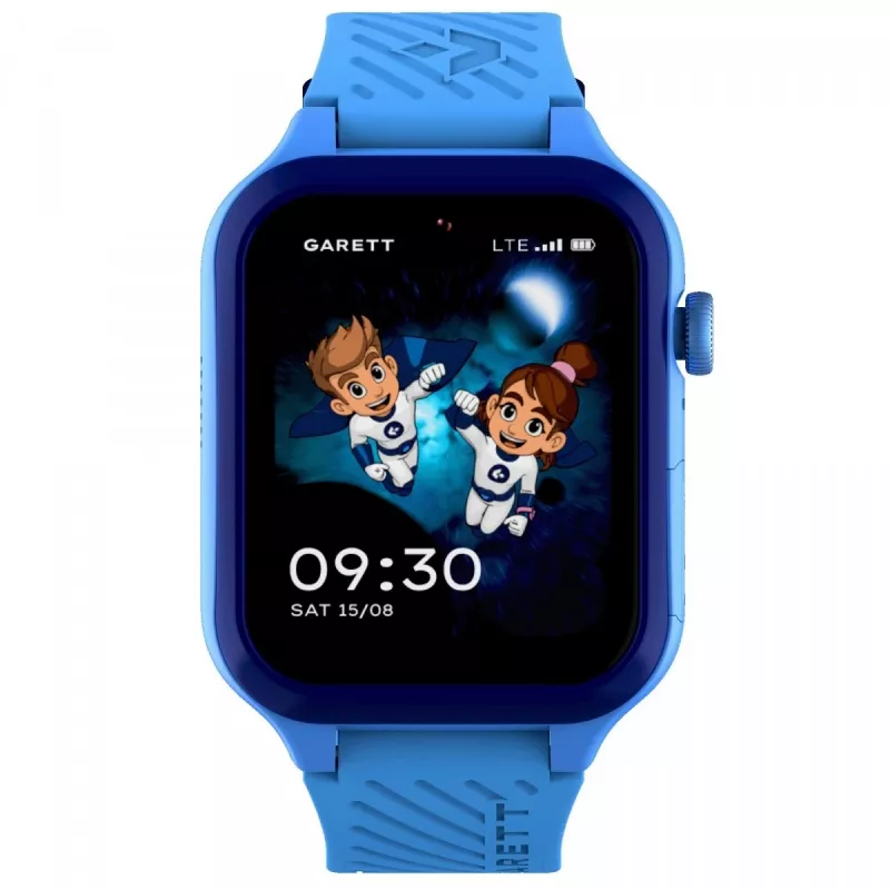 Garett Kids Essa 2 4G viedpulkstenis – bērnu GPS pulkstenis, zils
