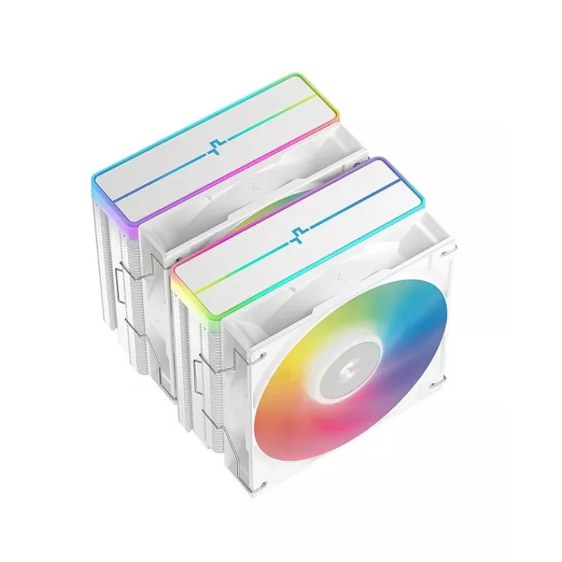DeepCool AG620 WH ARGB V2 Mikroshēmojums, Mātesplate Gaisa dzesētājs 12 cm Balts 1 gab.