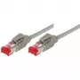 Tecline 74400 Ethernet komutācijas kabelis pelēks