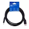 Savio CL-137 DisplayPort kabelis 3 m Melns