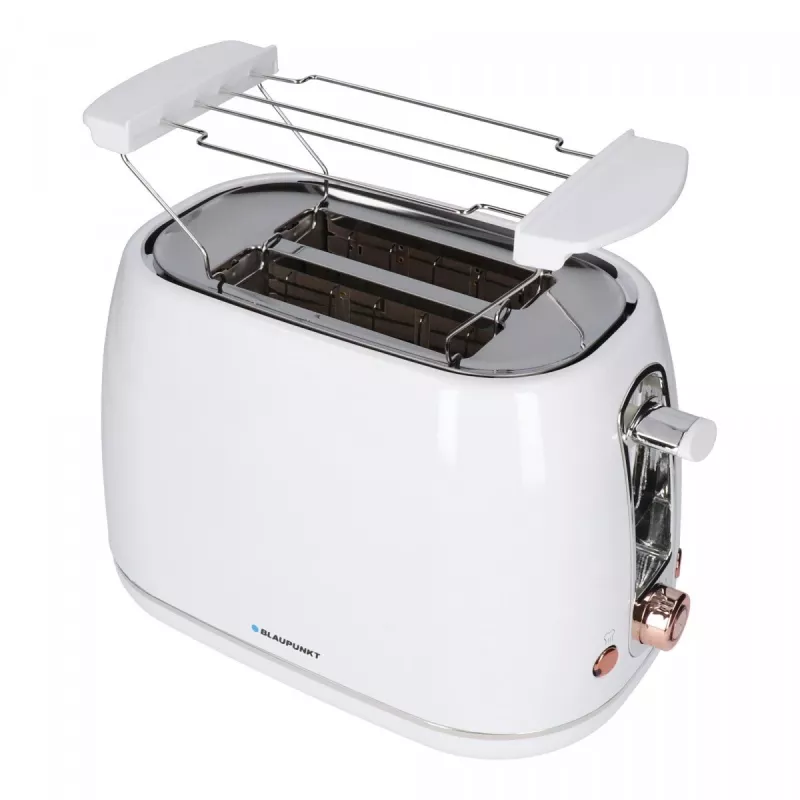 Blaupunkt Toaster TSS802WH Jauda: 750 - 900 W Augstcelšanas konditorejas svira (TSS802WH)